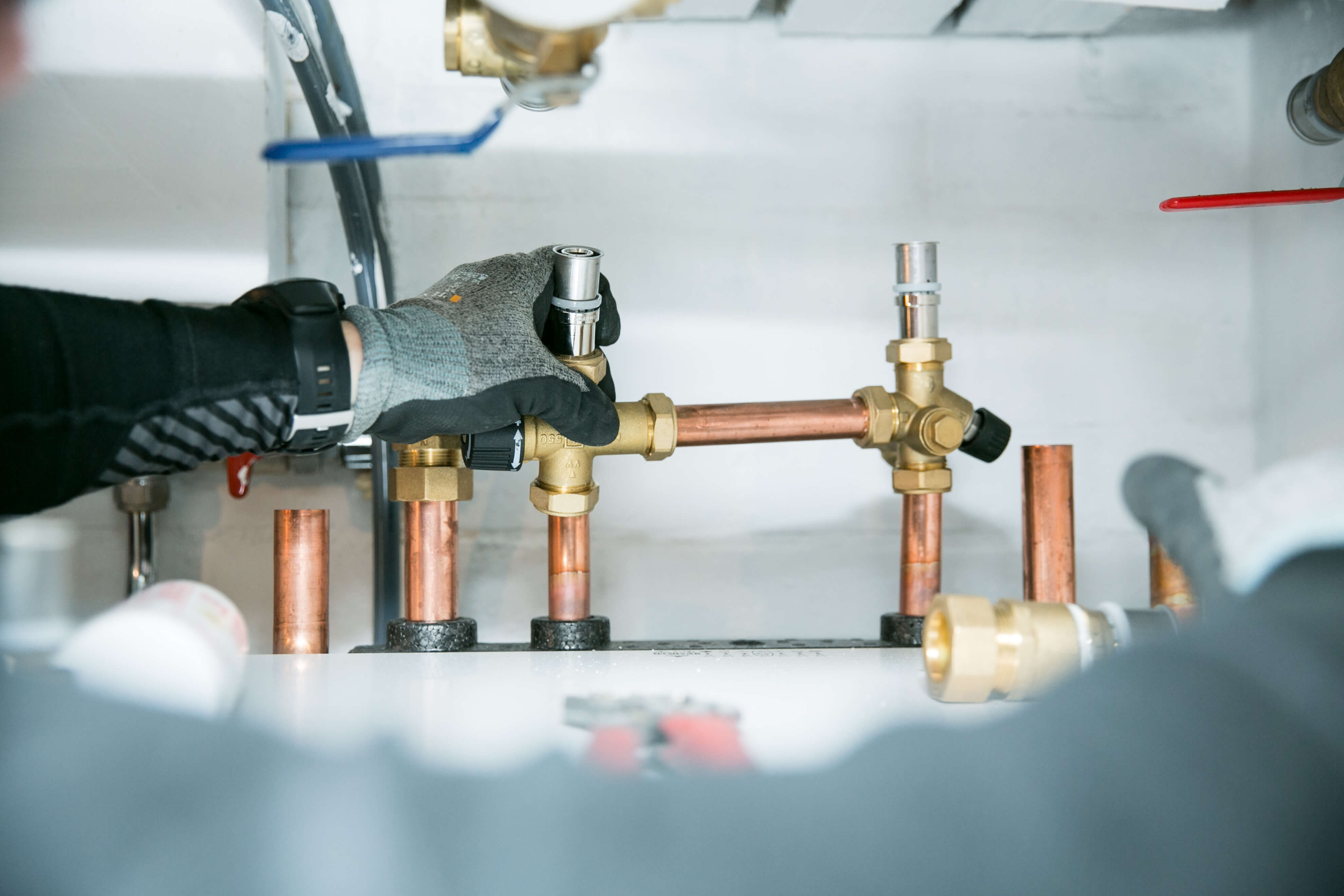 Tilkobling av en bergvarmepumpe i et vannbårent varmeanlegg