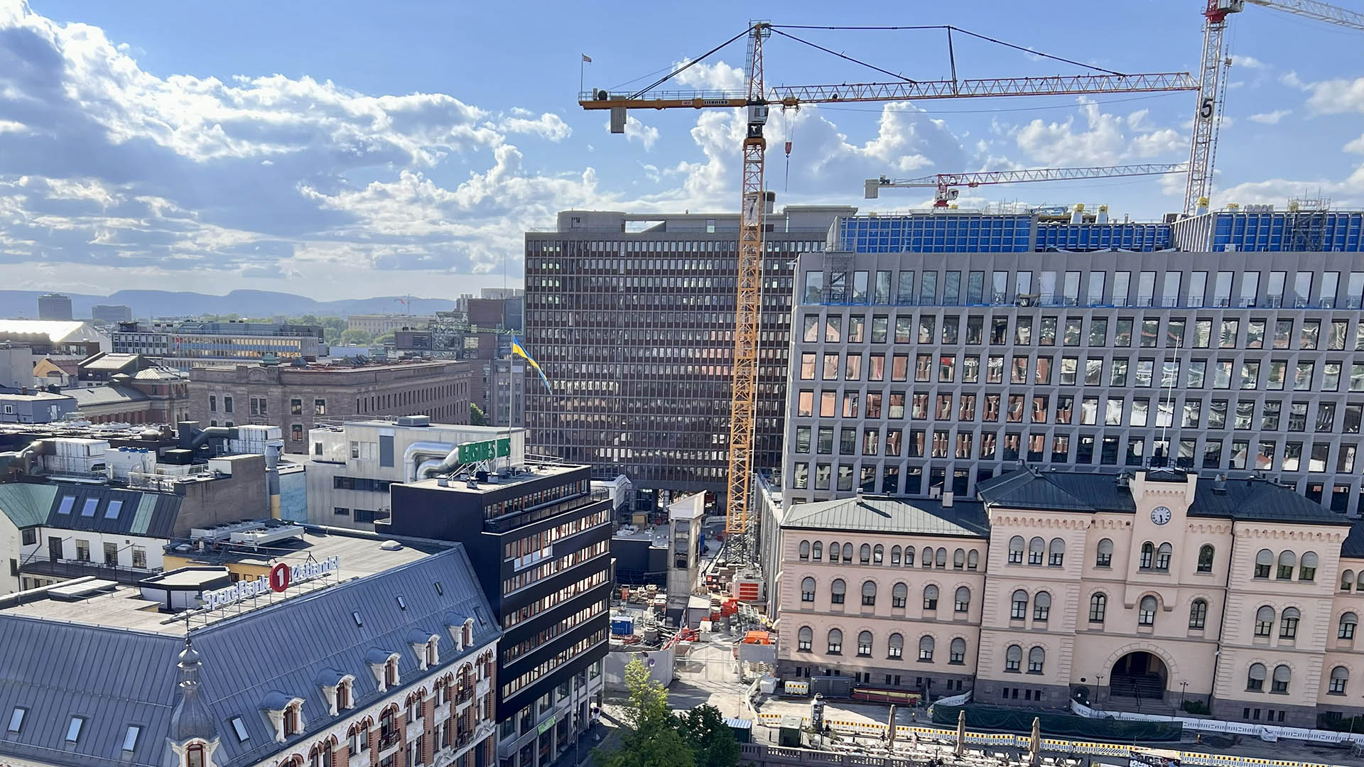 Bilde av Youngstorget. FOTO: Rolf Iver Mytting Hagemoen
